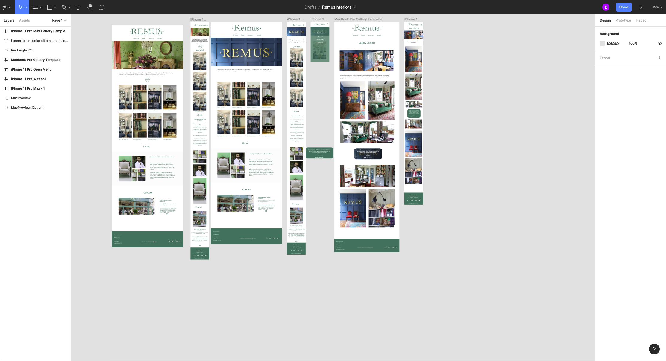 Figma Mockup